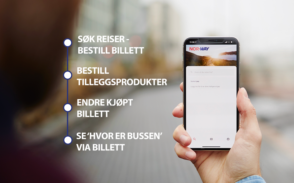 Norway-appen bruksanvisning
